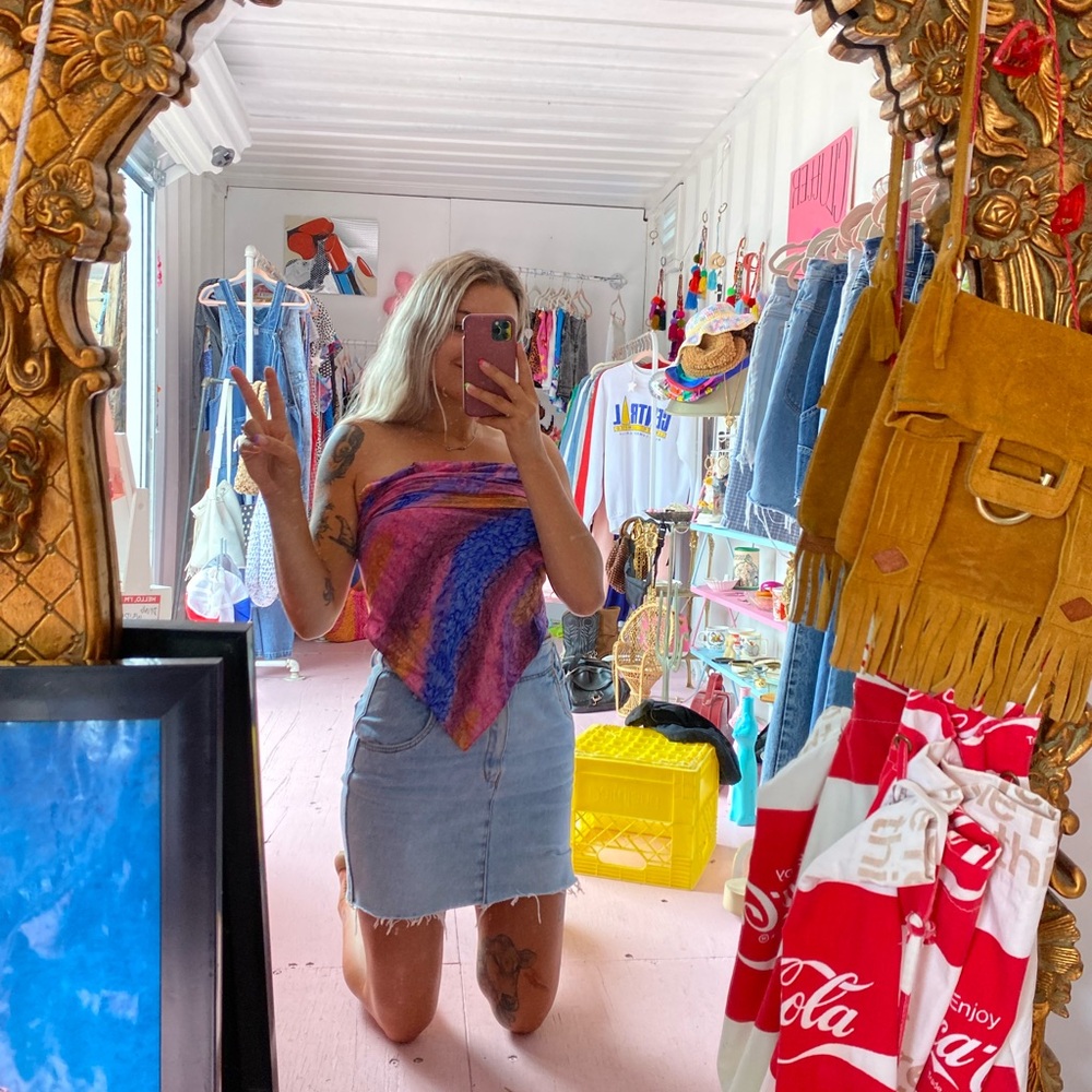 Vintage Jam’s Jeans Blue Denim Skirt